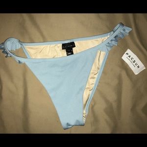 PacSun Ribbed Ruffle Bikini Bottom